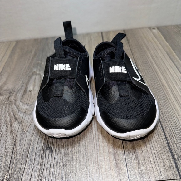 Nike Flex Runner 2 Baby/Toddler Shoes Black Size 5C DJ6039-002 Just Do It - Picture 2 of 10